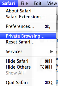 private browsing is step one in how to be anonymous online