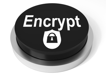 encryption button