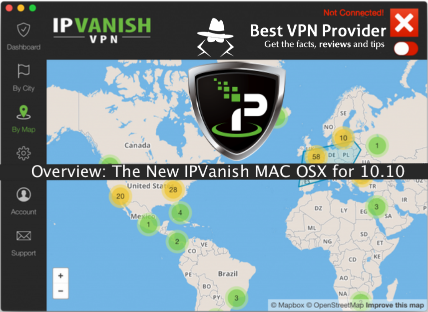 new IPVanish MAC OSX app feature