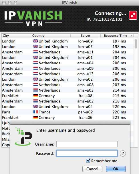 How to use VPN ipvanish
