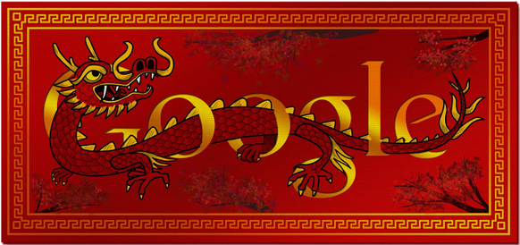 Google in China doodle