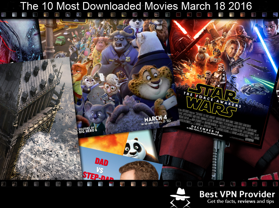 most downloaded movies march 18 2016