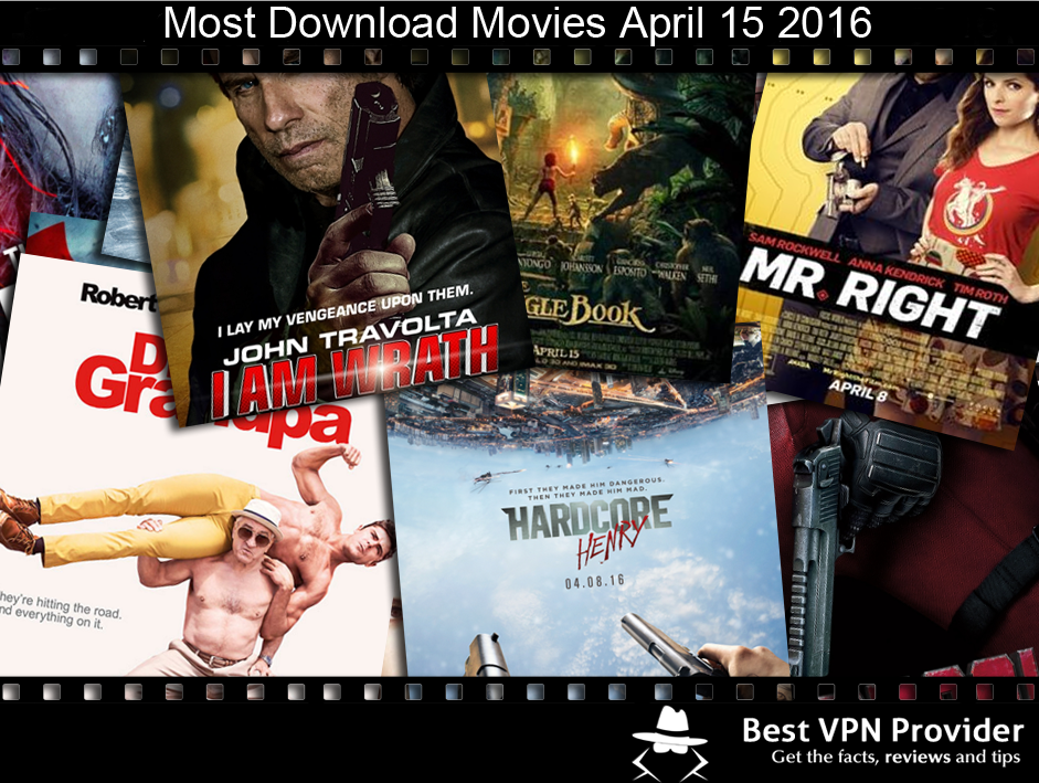 most downloaded movies april 15 2016