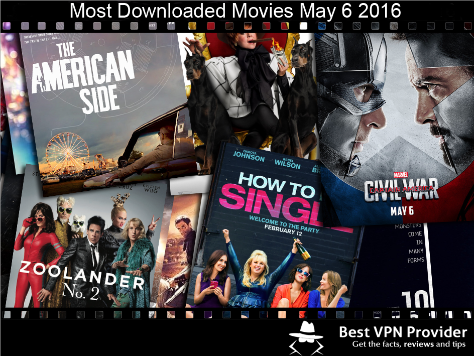 most downloaded movies may 6 2016