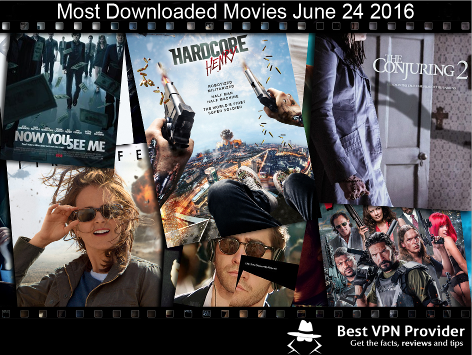 most downloaded movies june 24 2016