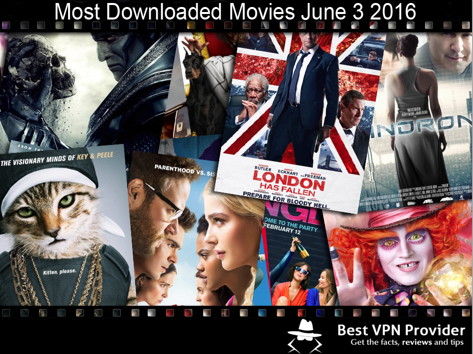 most downloaded movies june 3 2016