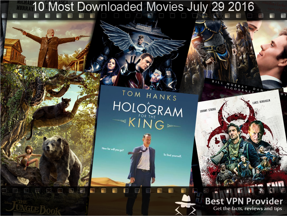 most downloaded movies july 29 2016